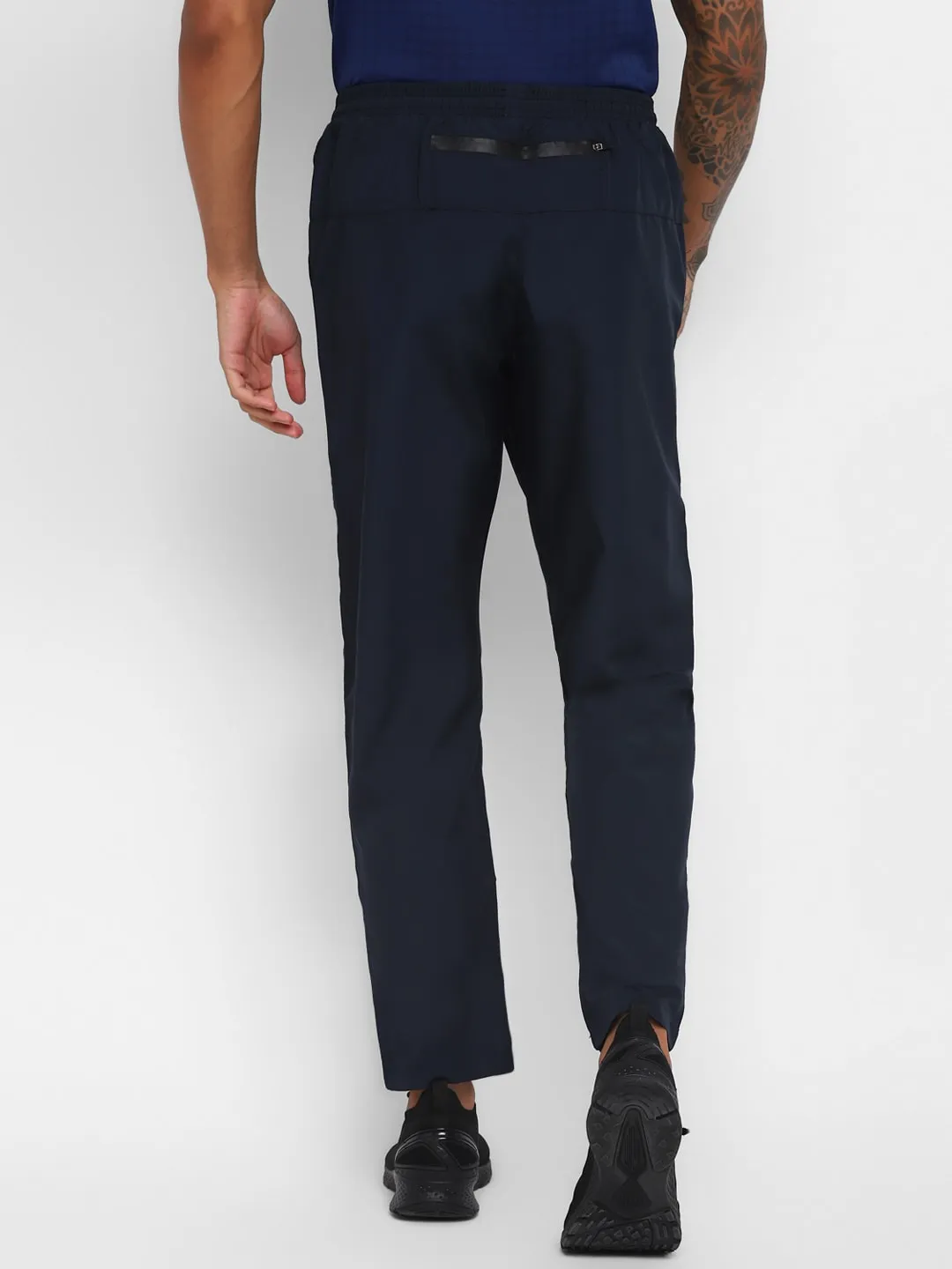 NIVIA Men Striped Pants/Running & Sports TrackpantsFor Men-Navy(S)