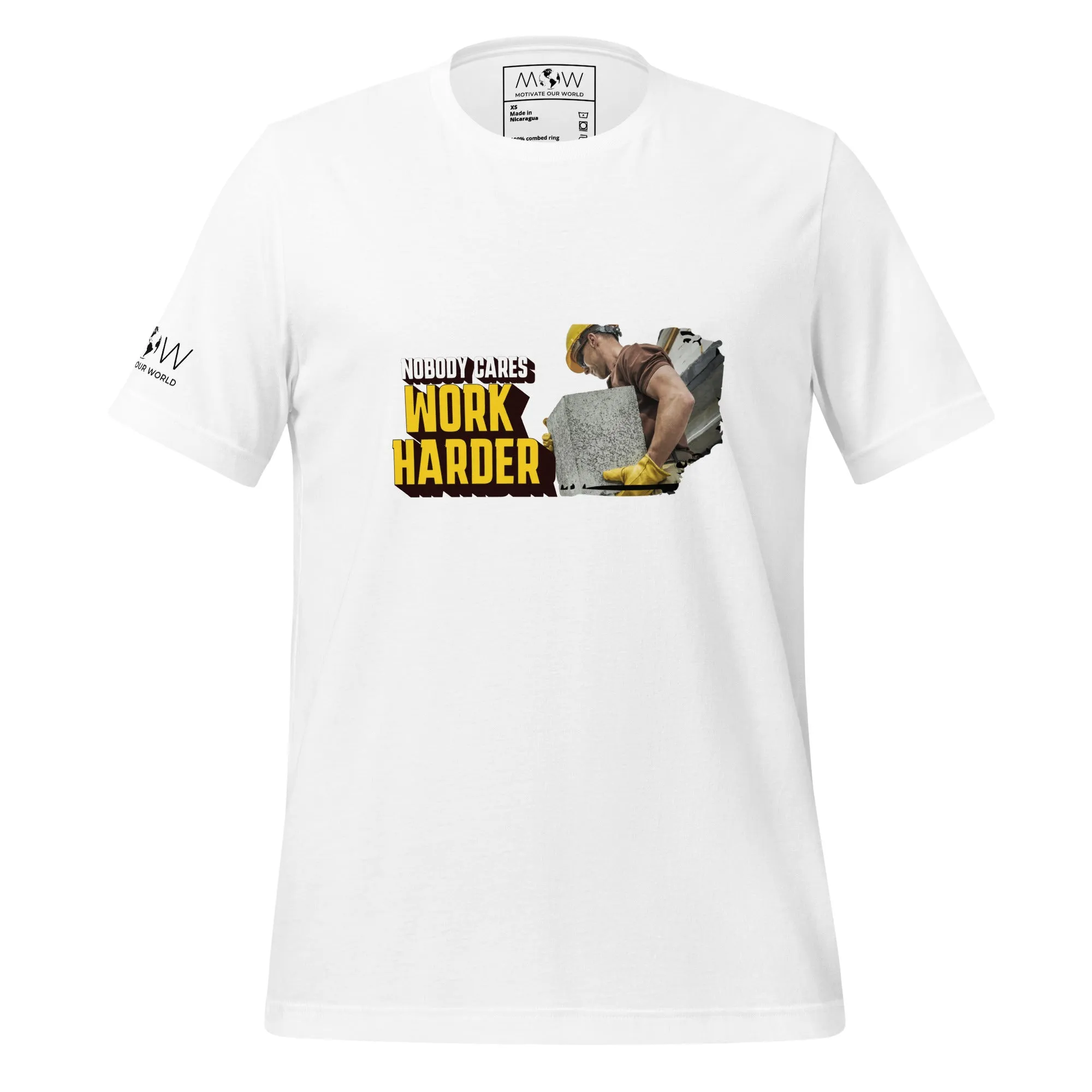 Nobody Cares, Work Harder Men's T-Shirt