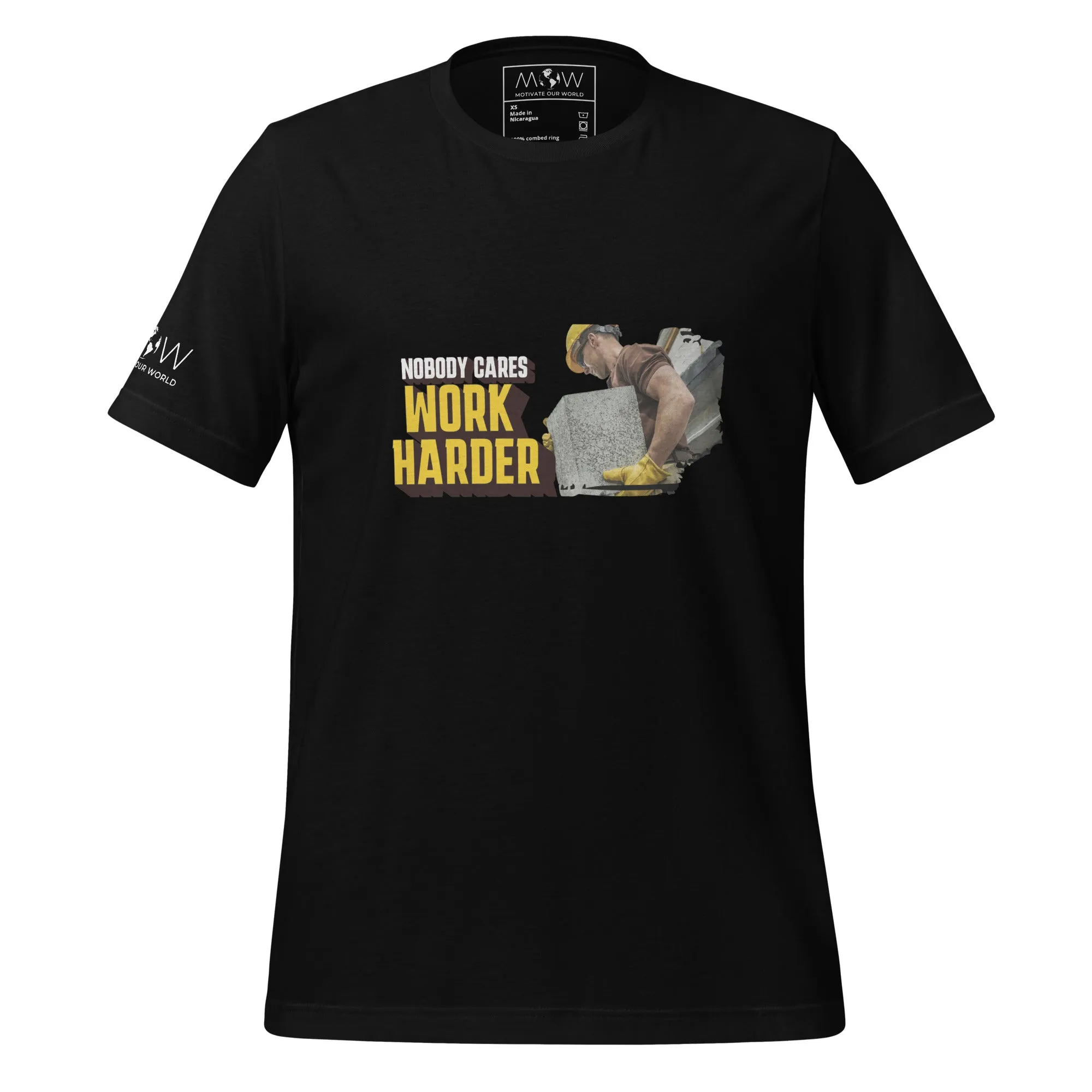 Nobody Cares, Work Harder Men's T-Shirt