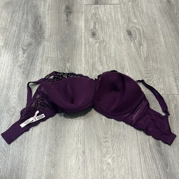 NWT Victoria’s Secret 36DDD Bra Plum Deep Purple Women’s Bra