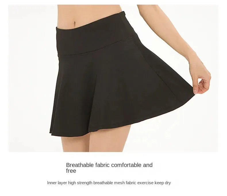 Obsidian Phoenix High-Waisted Sports Culottes