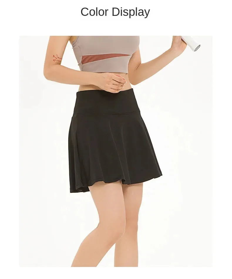 Obsidian Phoenix High-Waisted Sports Culottes