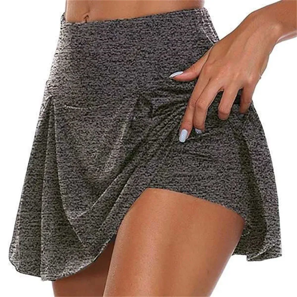 Obsidian Phoenix High-Waisted Sports Culottes