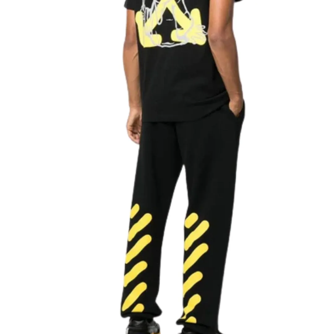 Off-White OMCH029F22FLE0261018 Sweat Pants Black