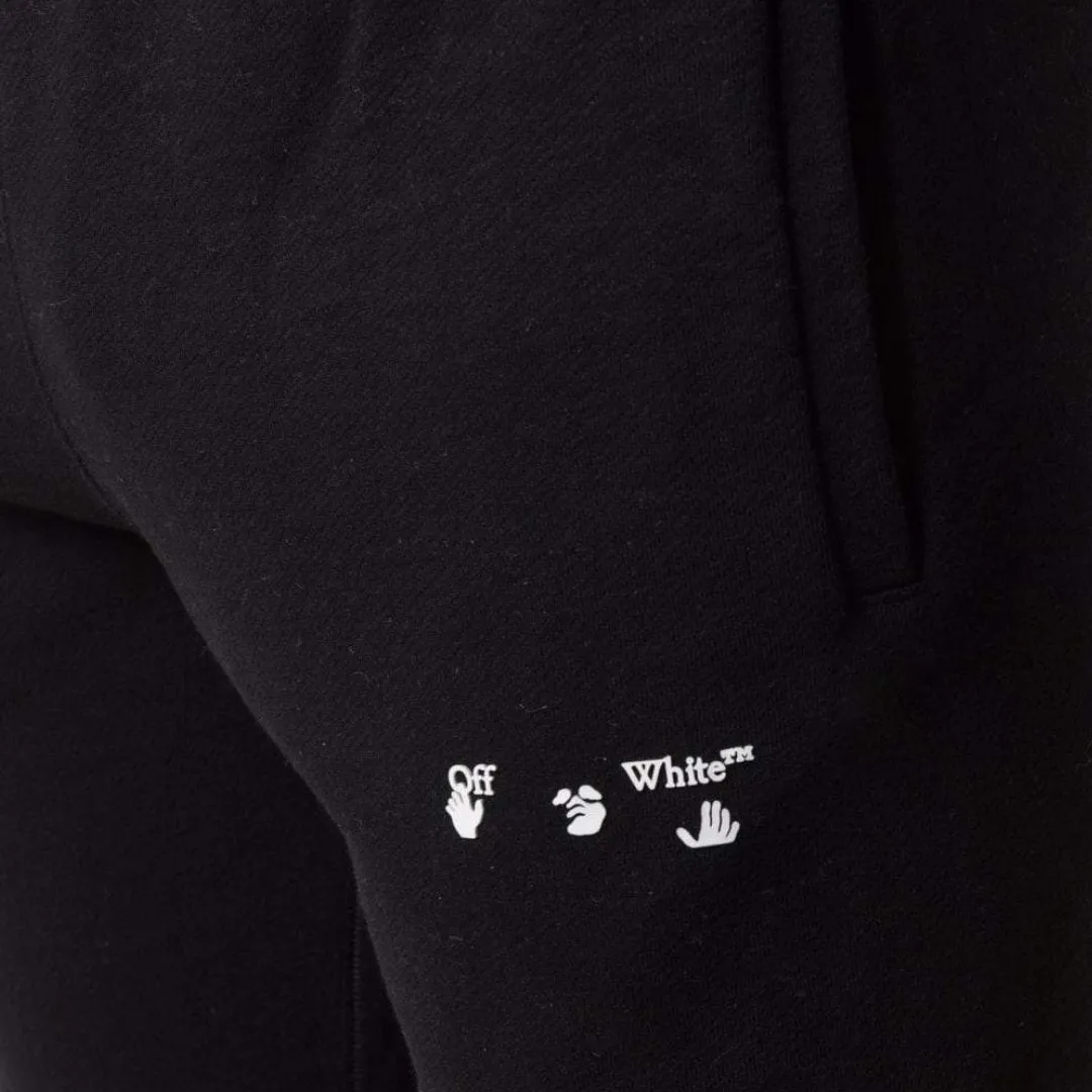 Off-White OMCH035F21FLE0011001 Sweat Pants Black