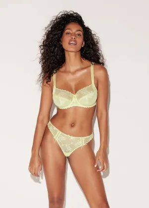 Offbeat Decadence Side Support In Key Lime - Freya
