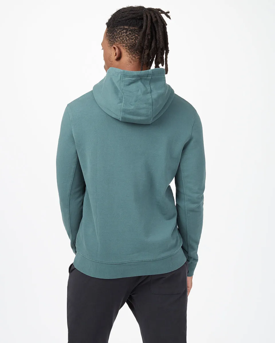Organic French Terry Seamed Hoodie