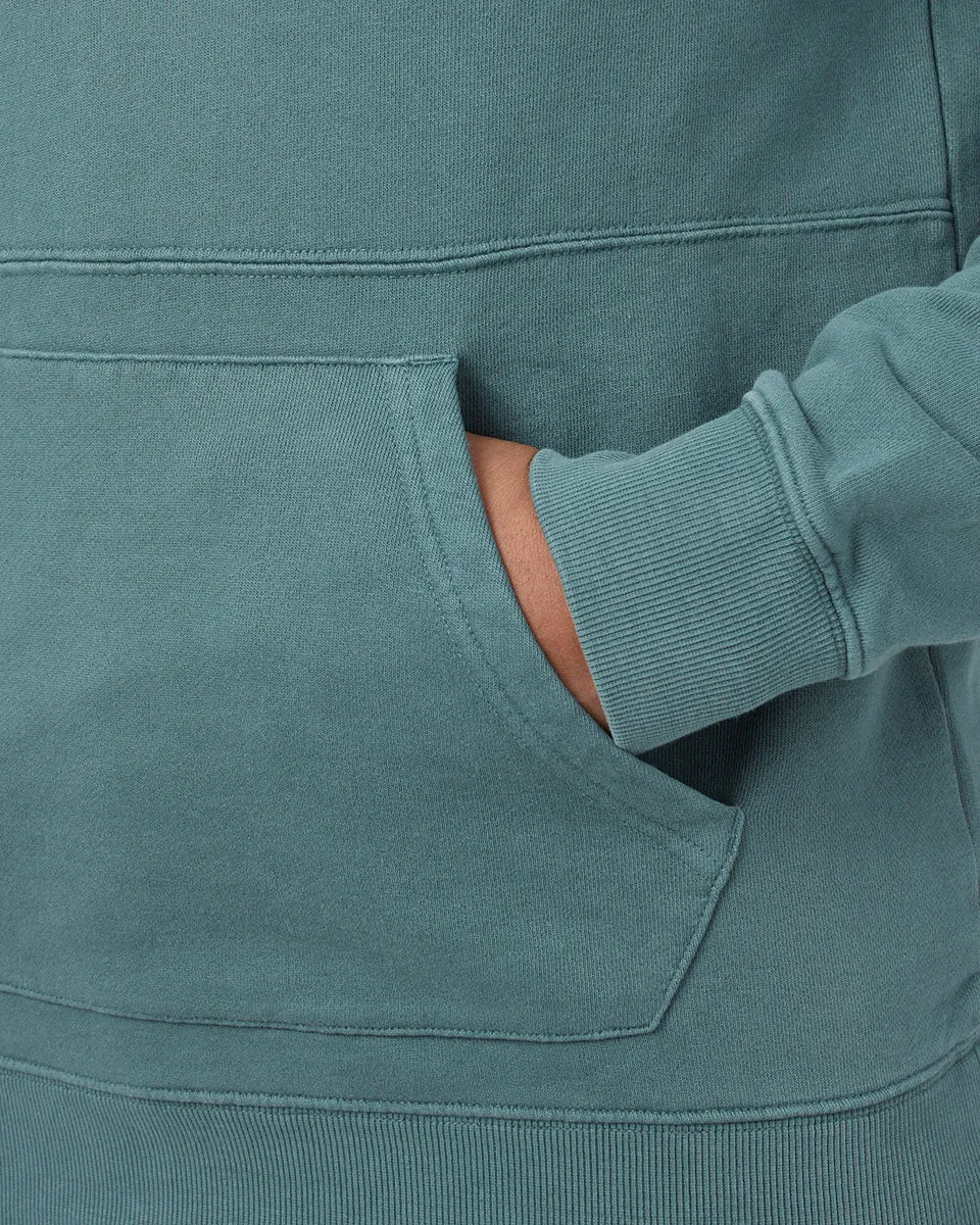 Organic French Terry Seamed Hoodie