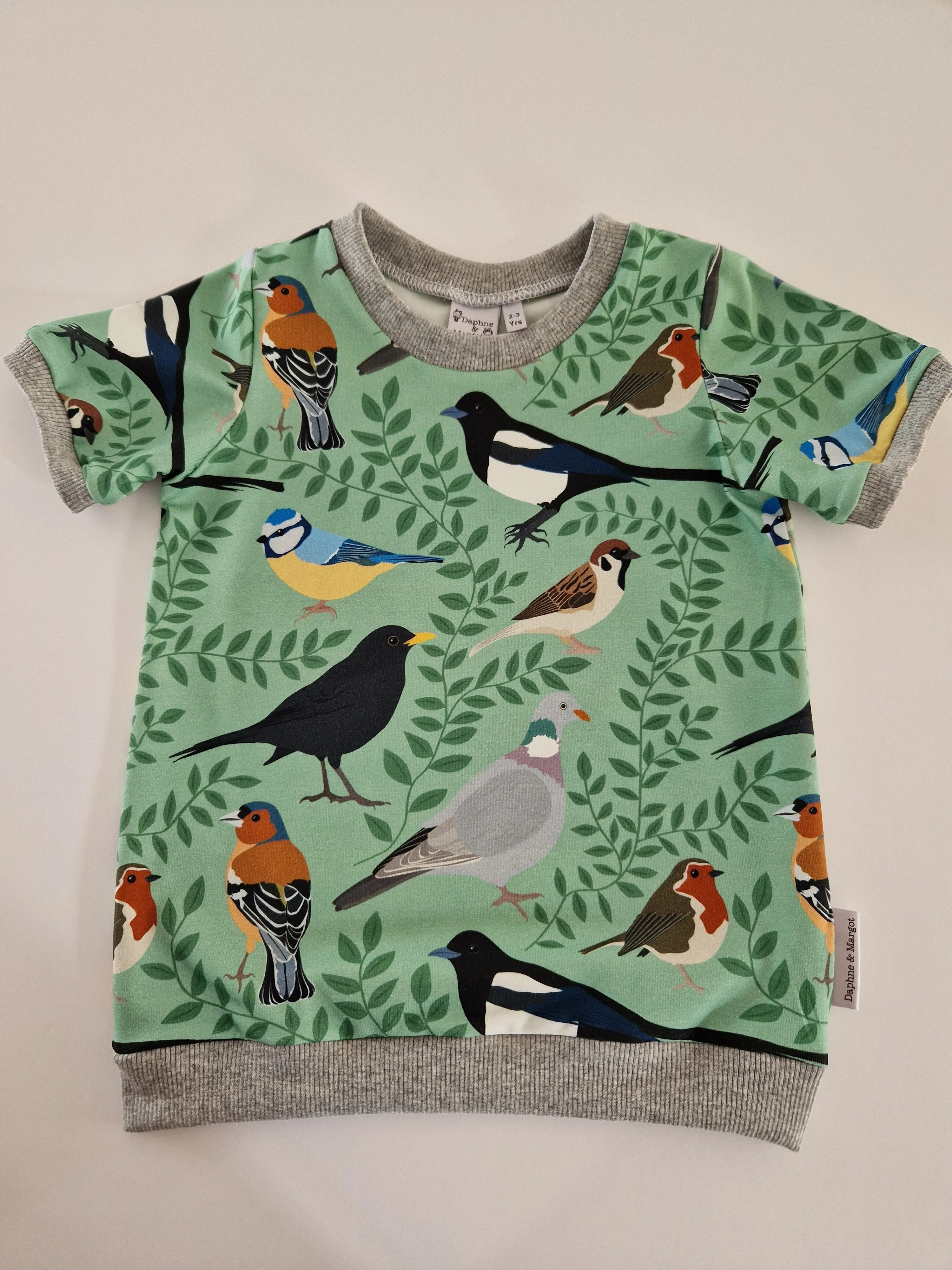 Organic Garden Birds T-shirt