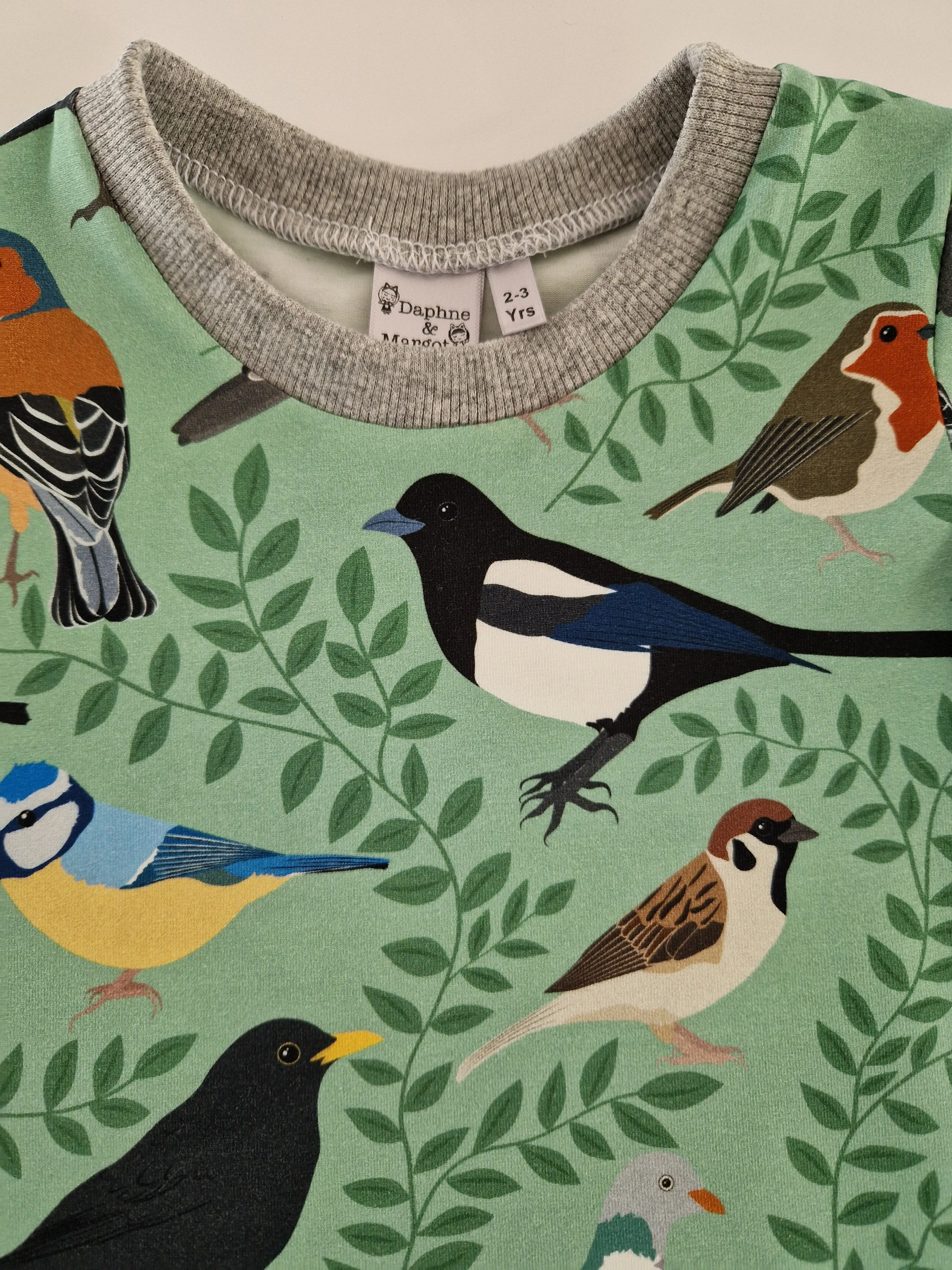 Organic Garden Birds T-shirt