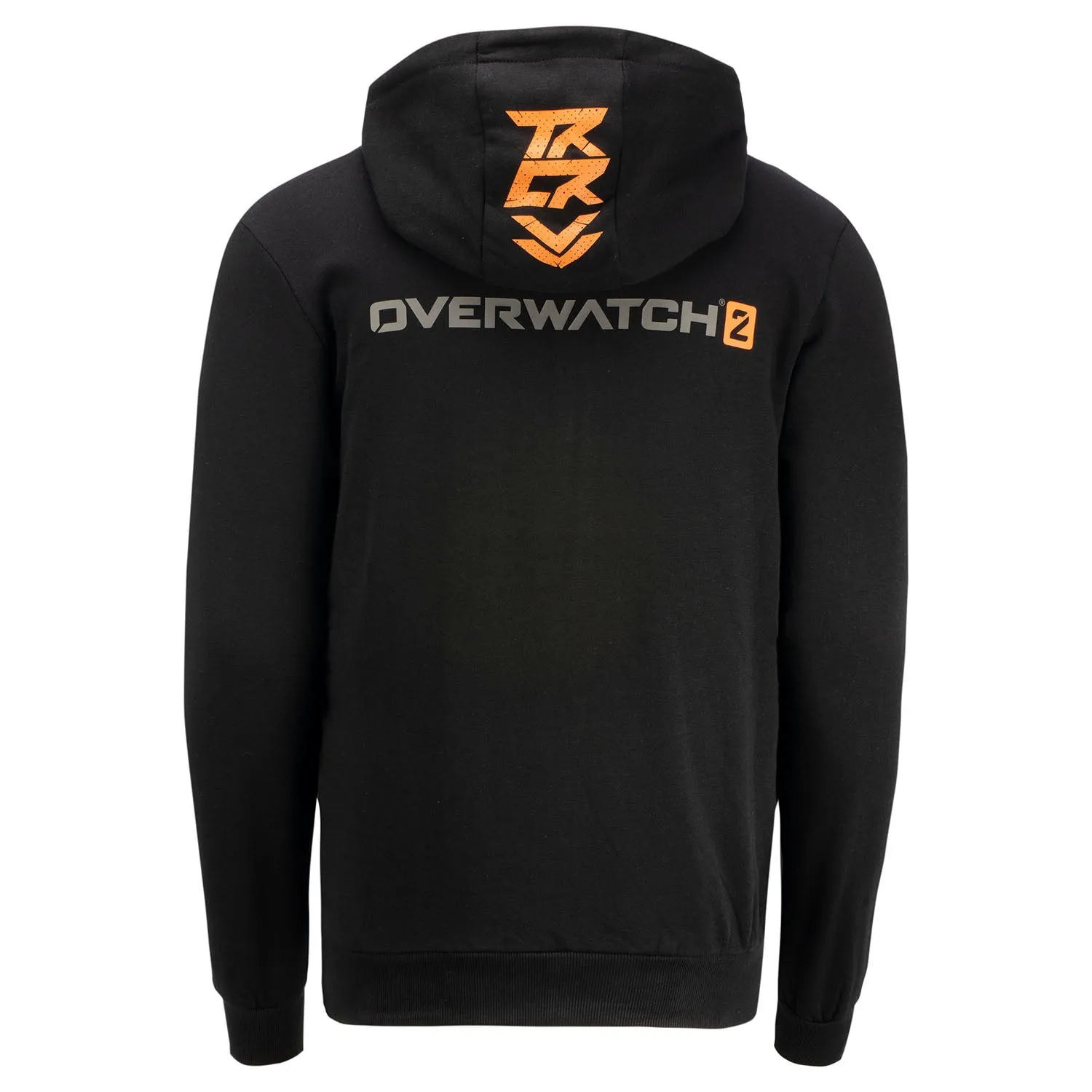 Overwatch 2 Tracer Black Zip-Up Hoodie