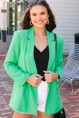 Own It Kelly Green Blazer