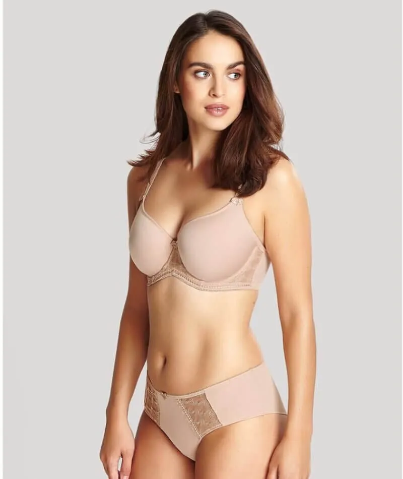 Panache Cari Moulded Spacer Underwired T-Shirt Bra - Champagne