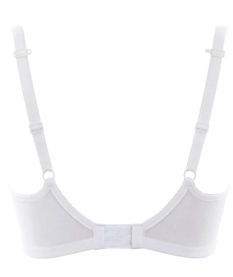 Panache Cari Moulded Spacer Underwired T-Shirt Bra - White