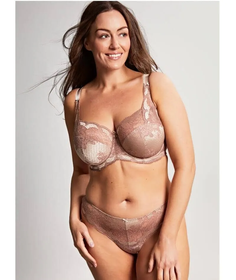 Panache Clara Full Cup Underwired Bra - Champagne/Bronze
