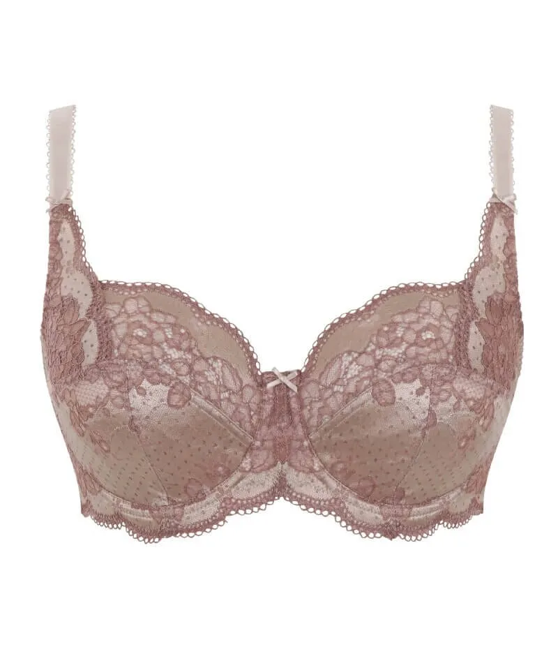 Panache Clara Full Cup Underwired Bra - Champagne/Bronze