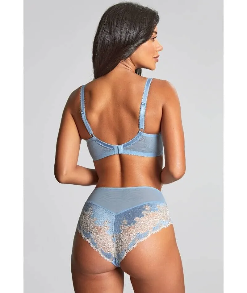 Panache Clara Full Cup Underwired Bra - Dusky Blue