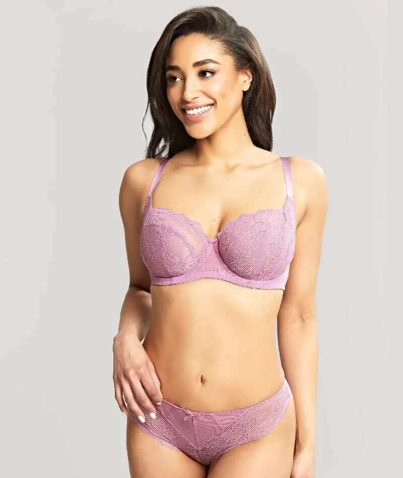 Panache Imogen Underwired Balconnet Bra - Mauve Pink