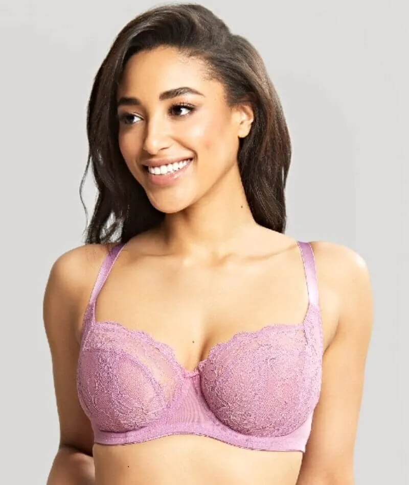 Panache Imogen Underwired Balconnet Bra - Mauve Pink