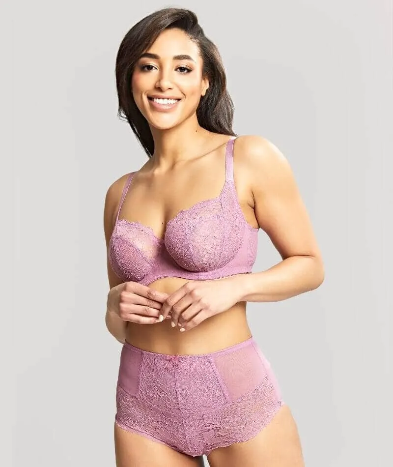 Panache Imogen Underwired Balconnet Bra - Mauve Pink