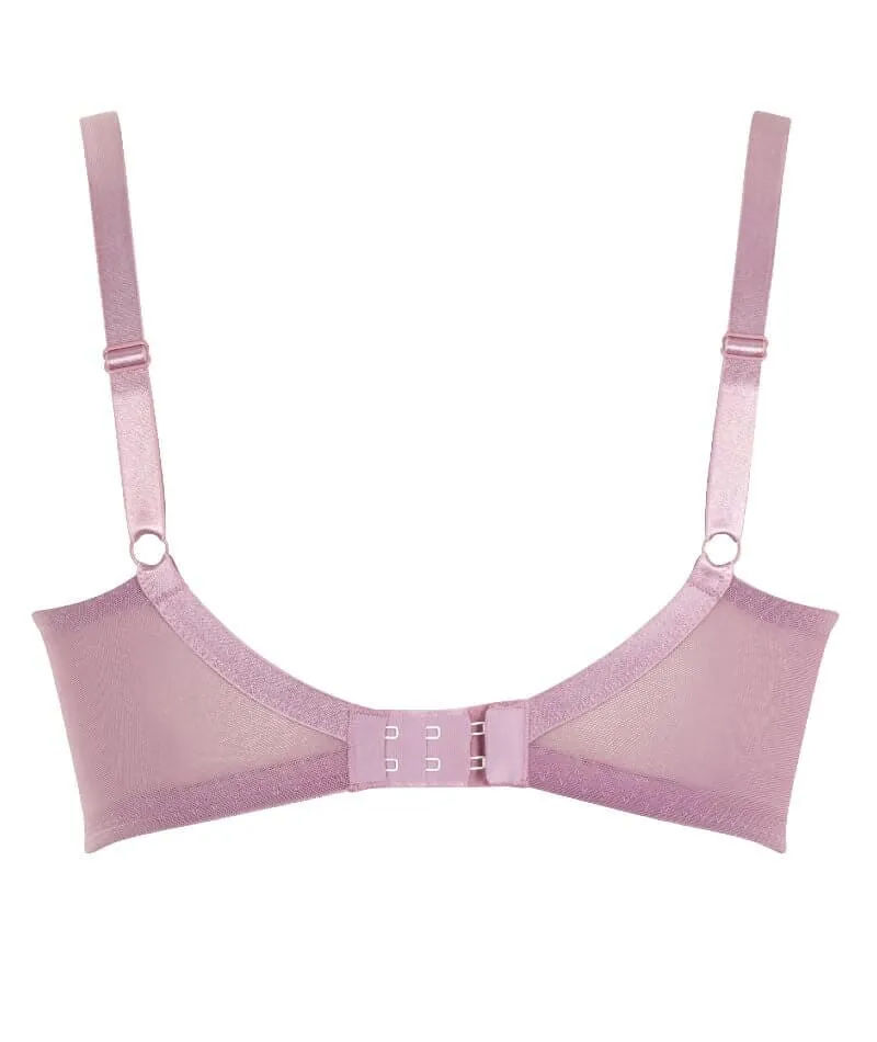Panache Imogen Underwired Balconnet Bra - Mauve Pink