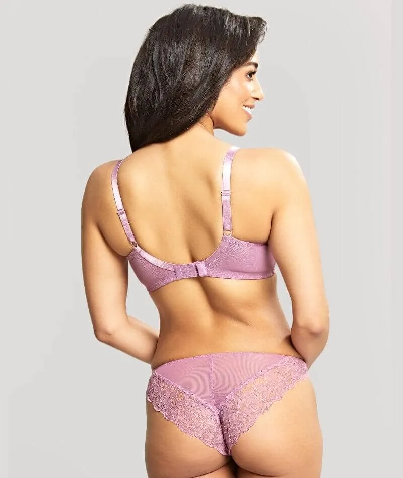 Panache Imogen Underwired Balconnet Bra - Mauve Pink