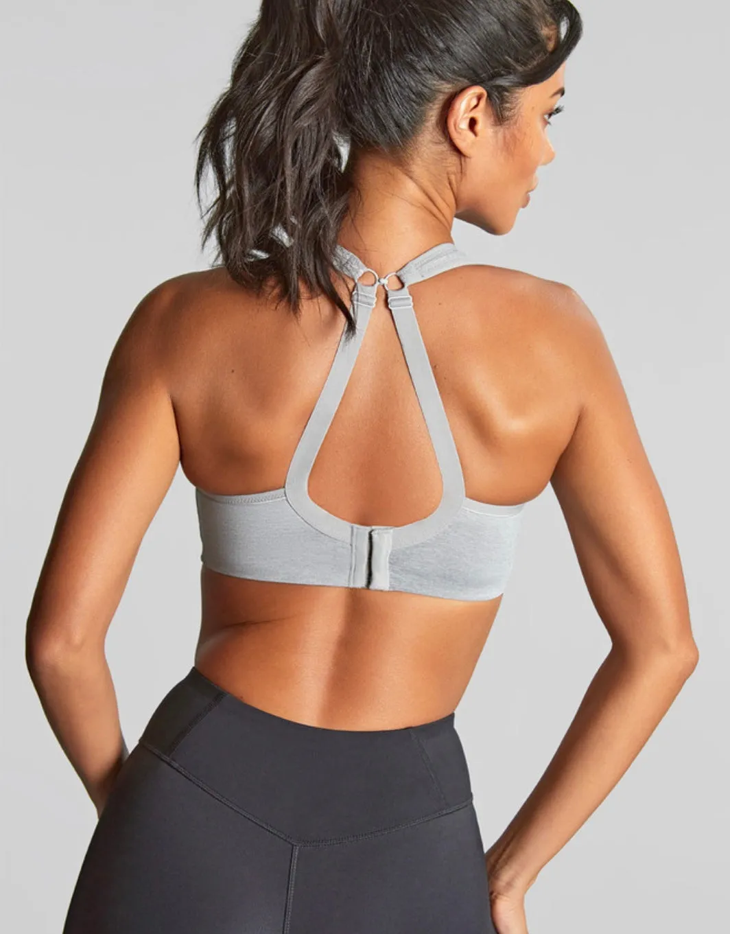 Panache Power Wired Sportsbra - Grey Marl