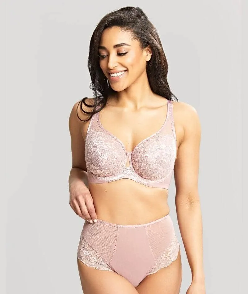 Panache Sabrina High Apex Balconnet Bra - Vintage Pearl