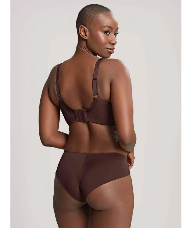 Panache Tango Underwired Balconnet Bra - Nutmeg