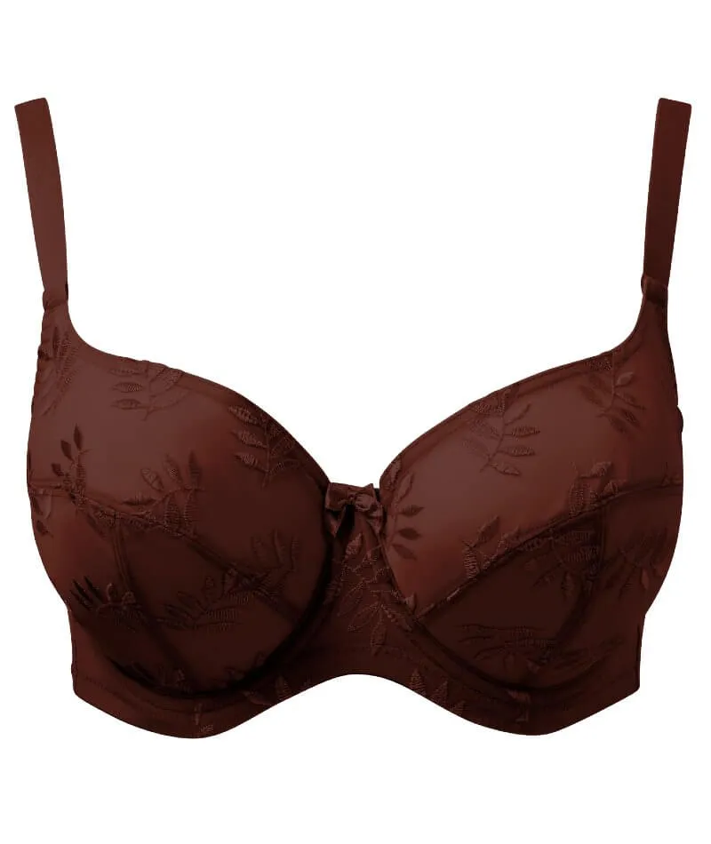 Panache Tango Underwired Balconnet Bra - Nutmeg