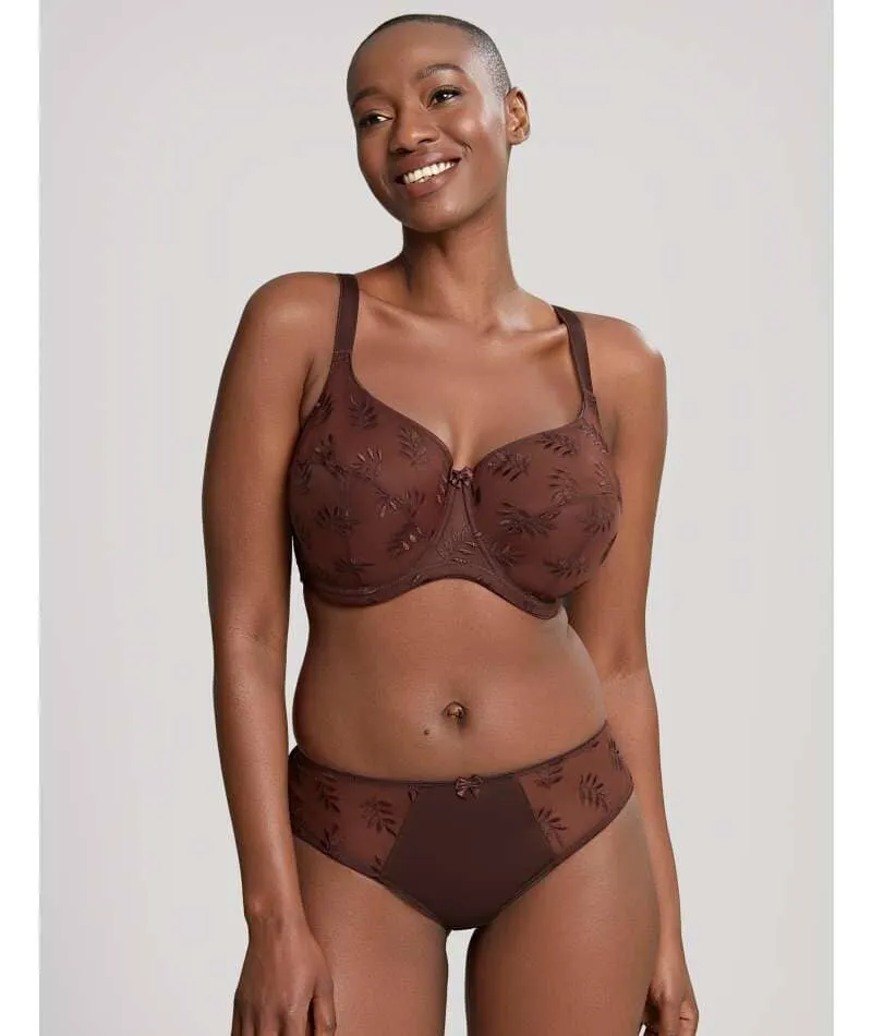Panache Tango Underwired Balconnet Bra - Nutmeg