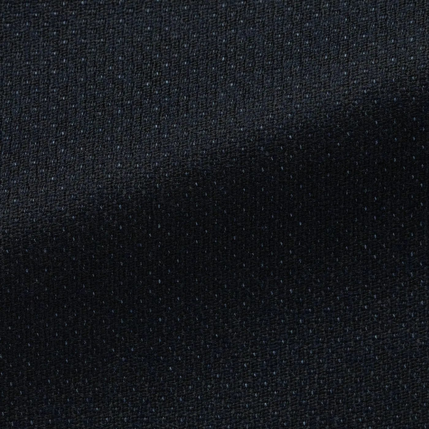 Paulo Oliveira Travel Jacket in Dark Speckled Blue Stretch Merino Wool
