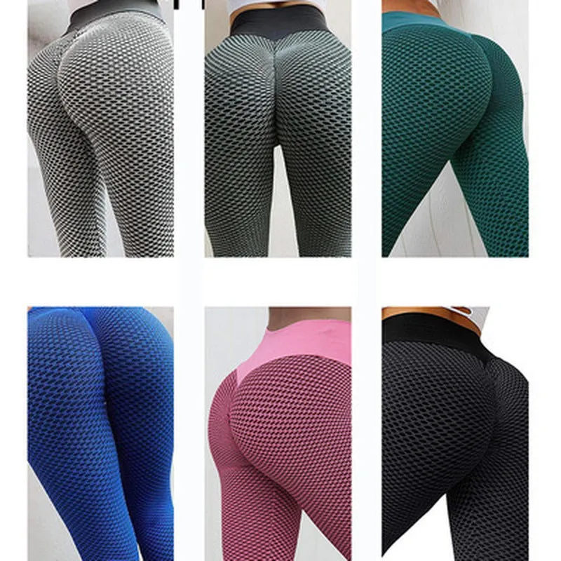 Peach hip high waist running fitness tight yoga pants