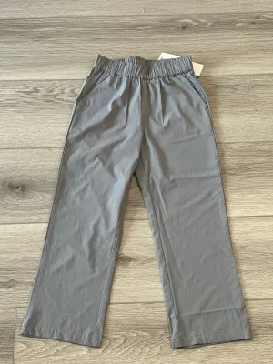 performance elastic pants - gray