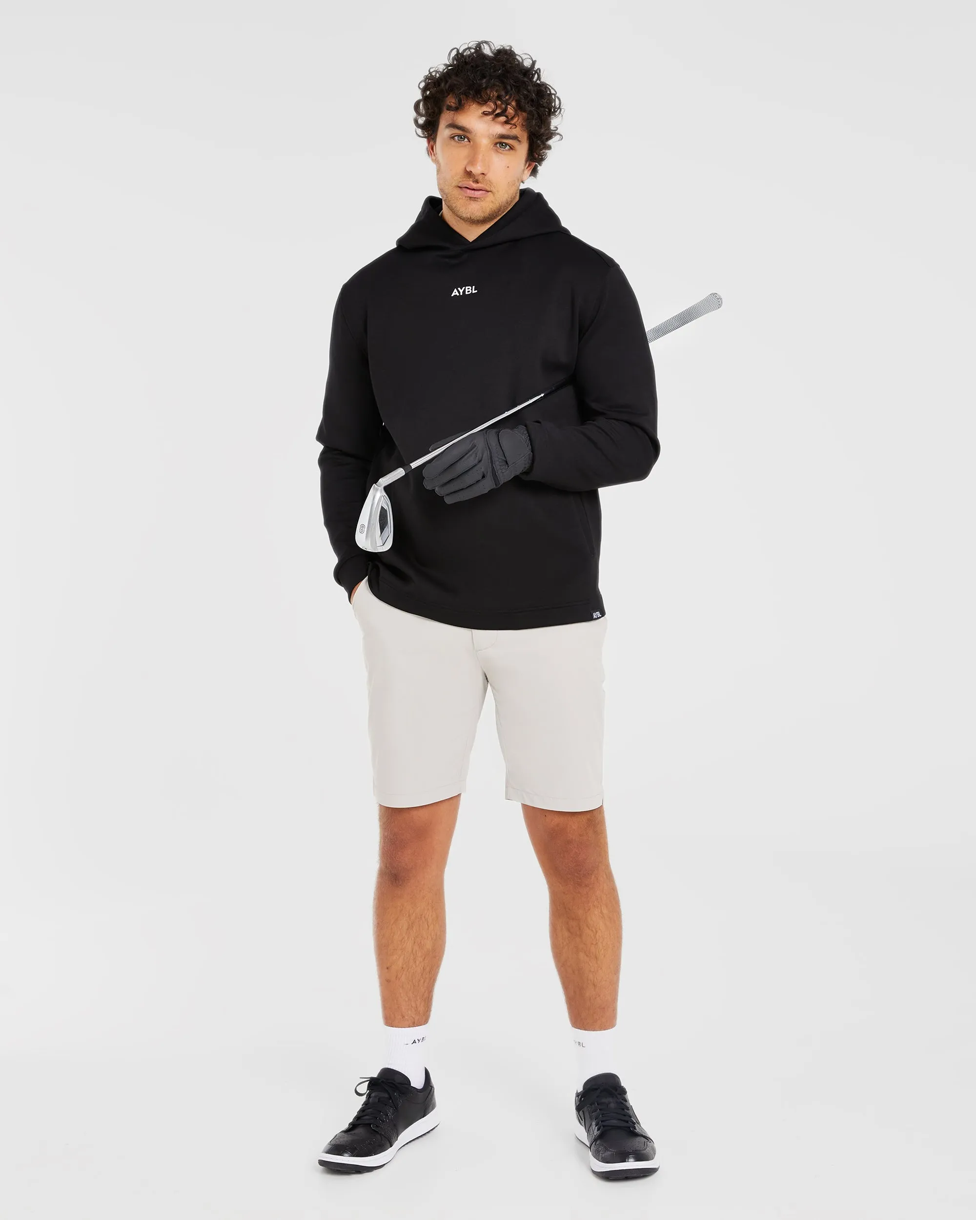Performance Lightweight Hoodie - Schwarz