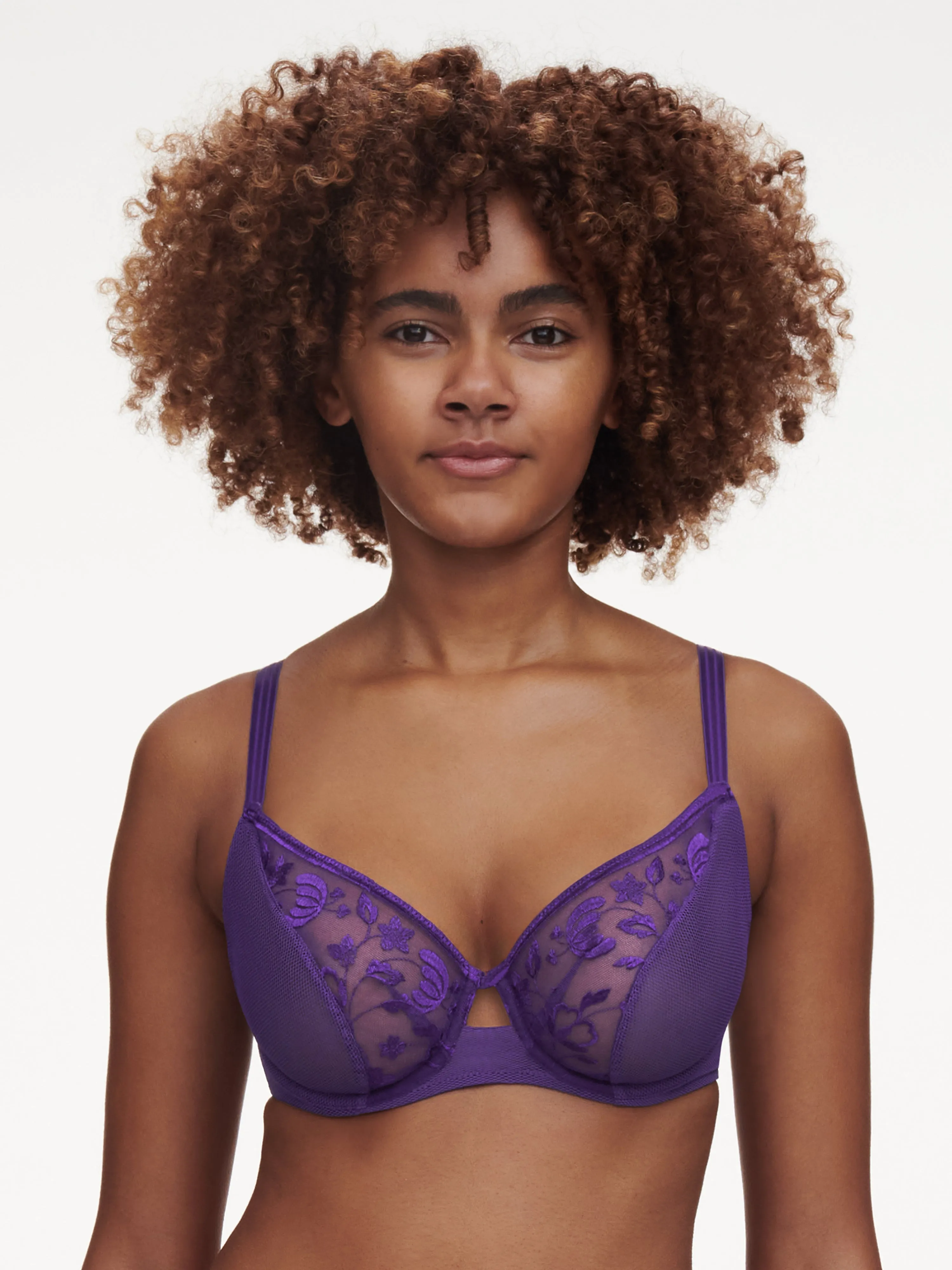Philter 2 Part Underwired Bra In Club Purple - Chantelle Pulp
