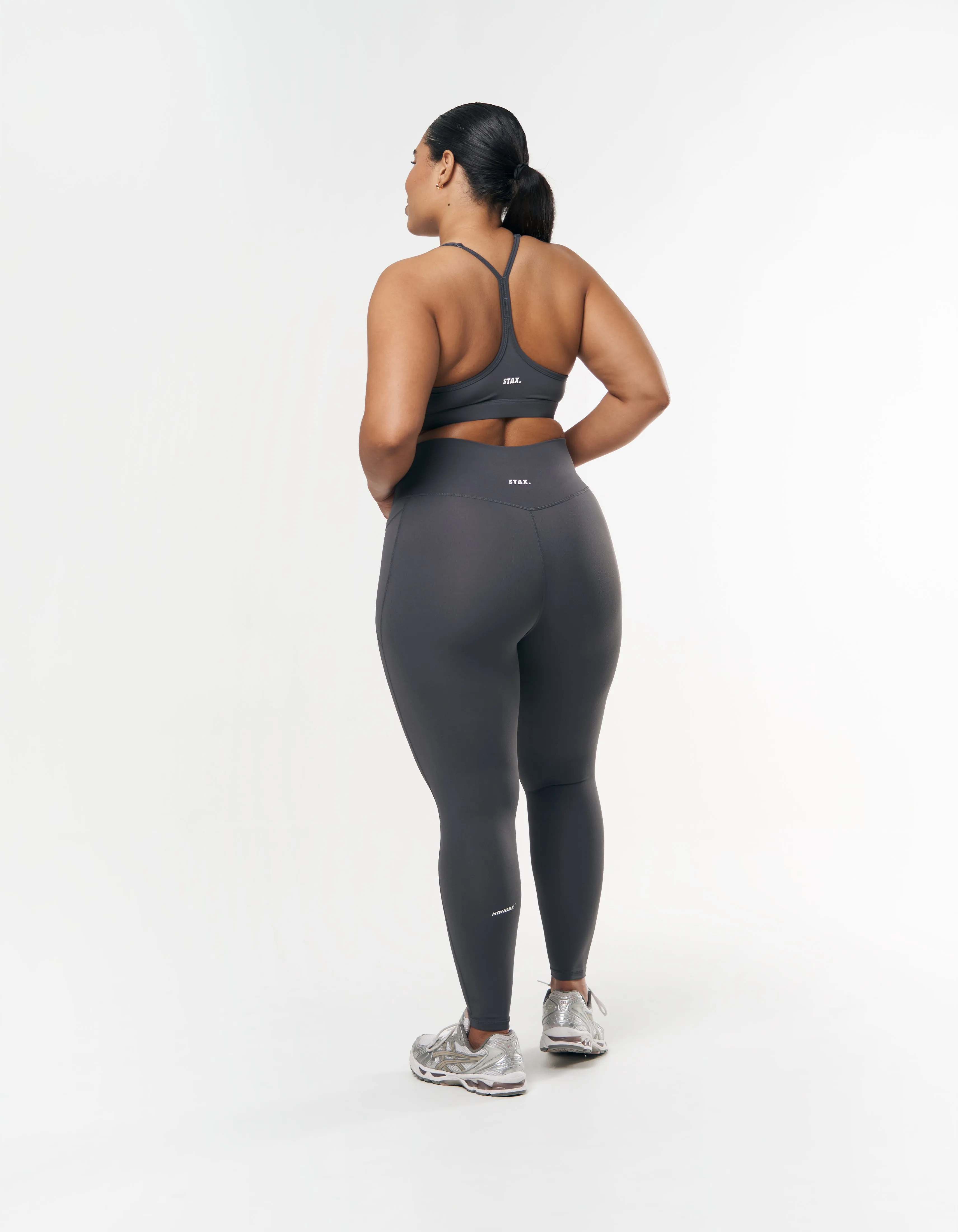 Phone Pocket Tights NANDEX ™ - Charcoal Grey