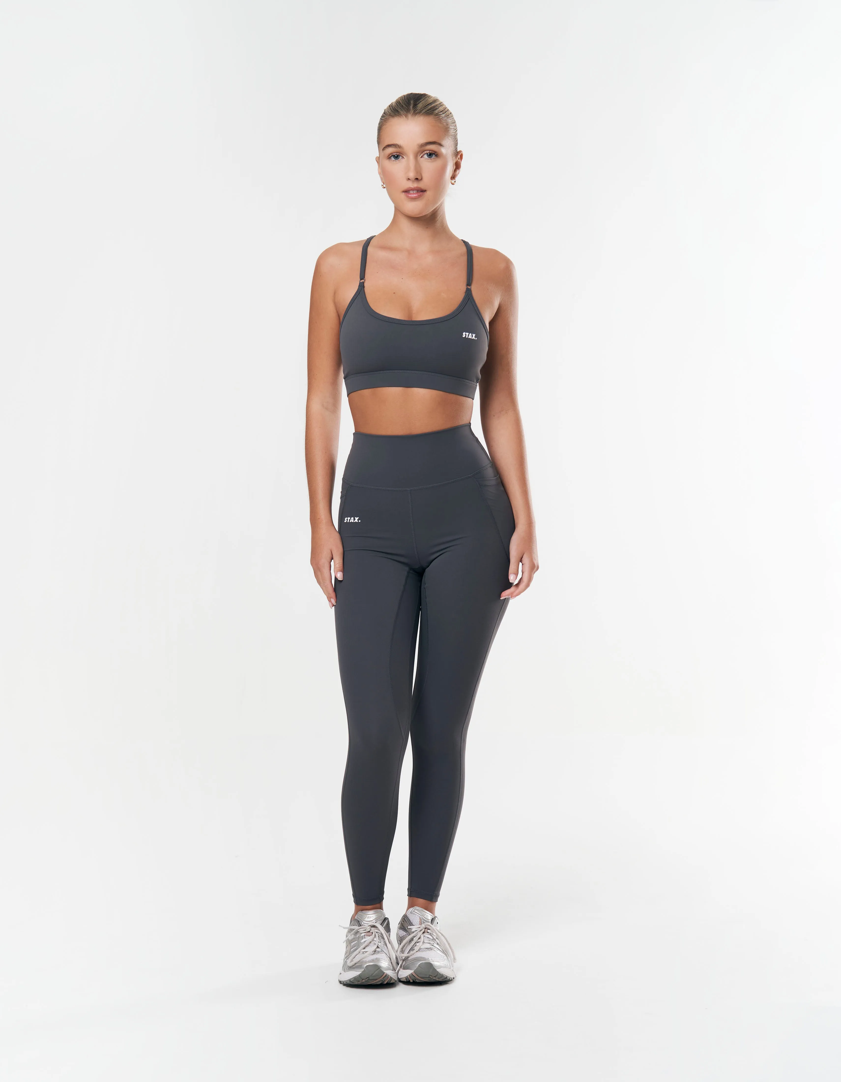 Phone Pocket Tights NANDEX ™ - Charcoal Grey