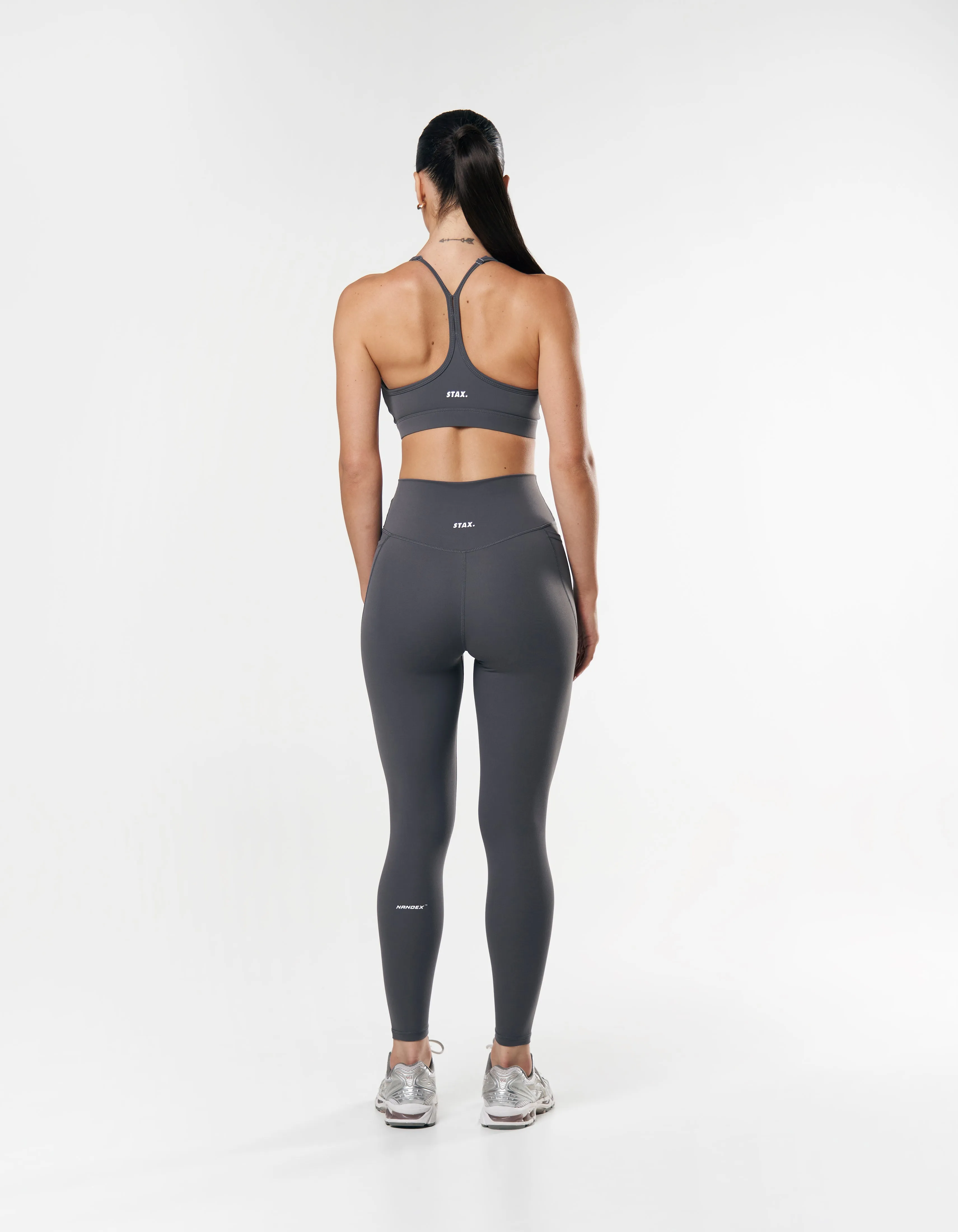 Phone Pocket Tights NANDEX ™ - Charcoal Grey