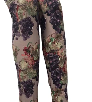 Plus 1X3X Leggings "These Are Grapes"