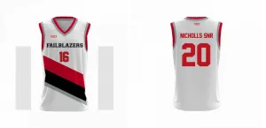 Portland Blazers Design Your Own Custom Basketball Singlet