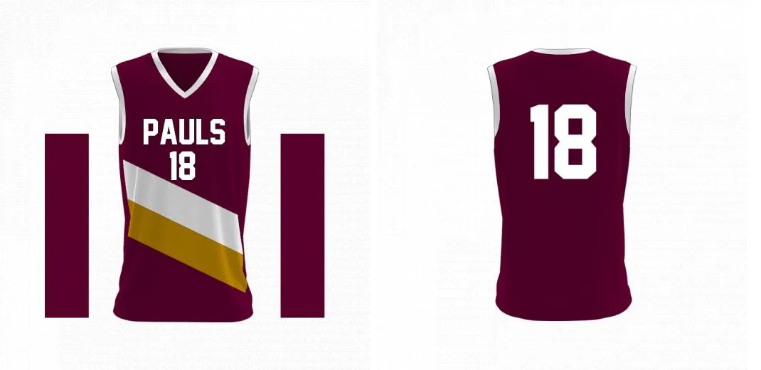 Portland Blazers-Inspired Design Your Own Custom Basketball Singlet