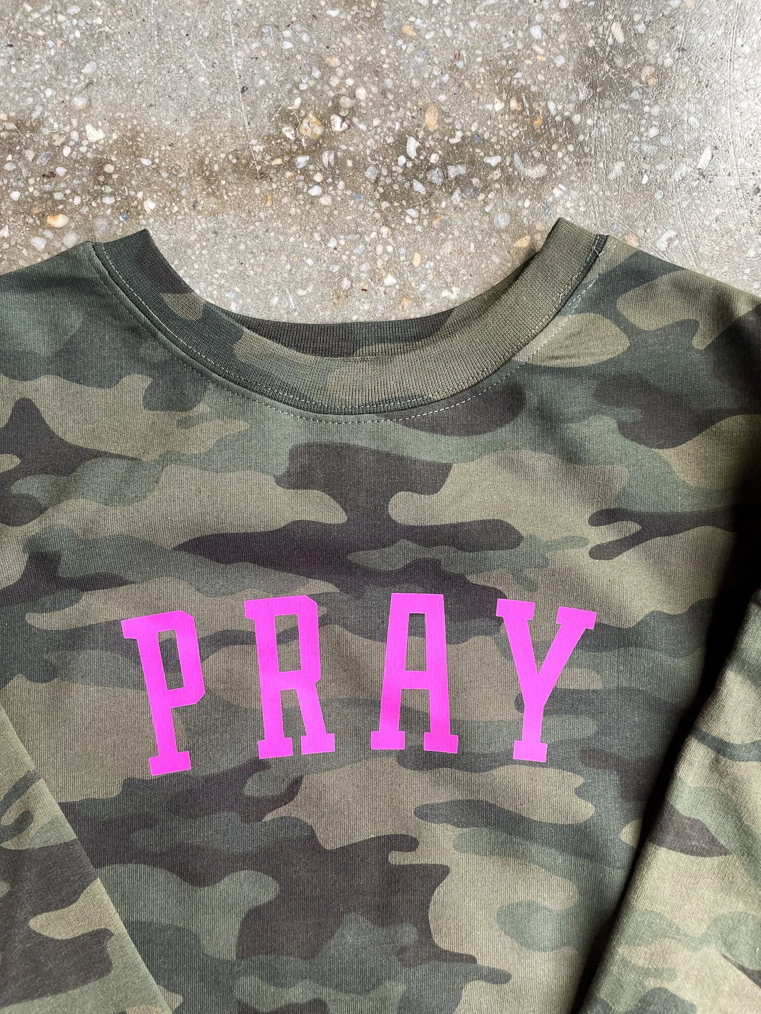 PRAY Adult Drop Shoulder Sweatshirt