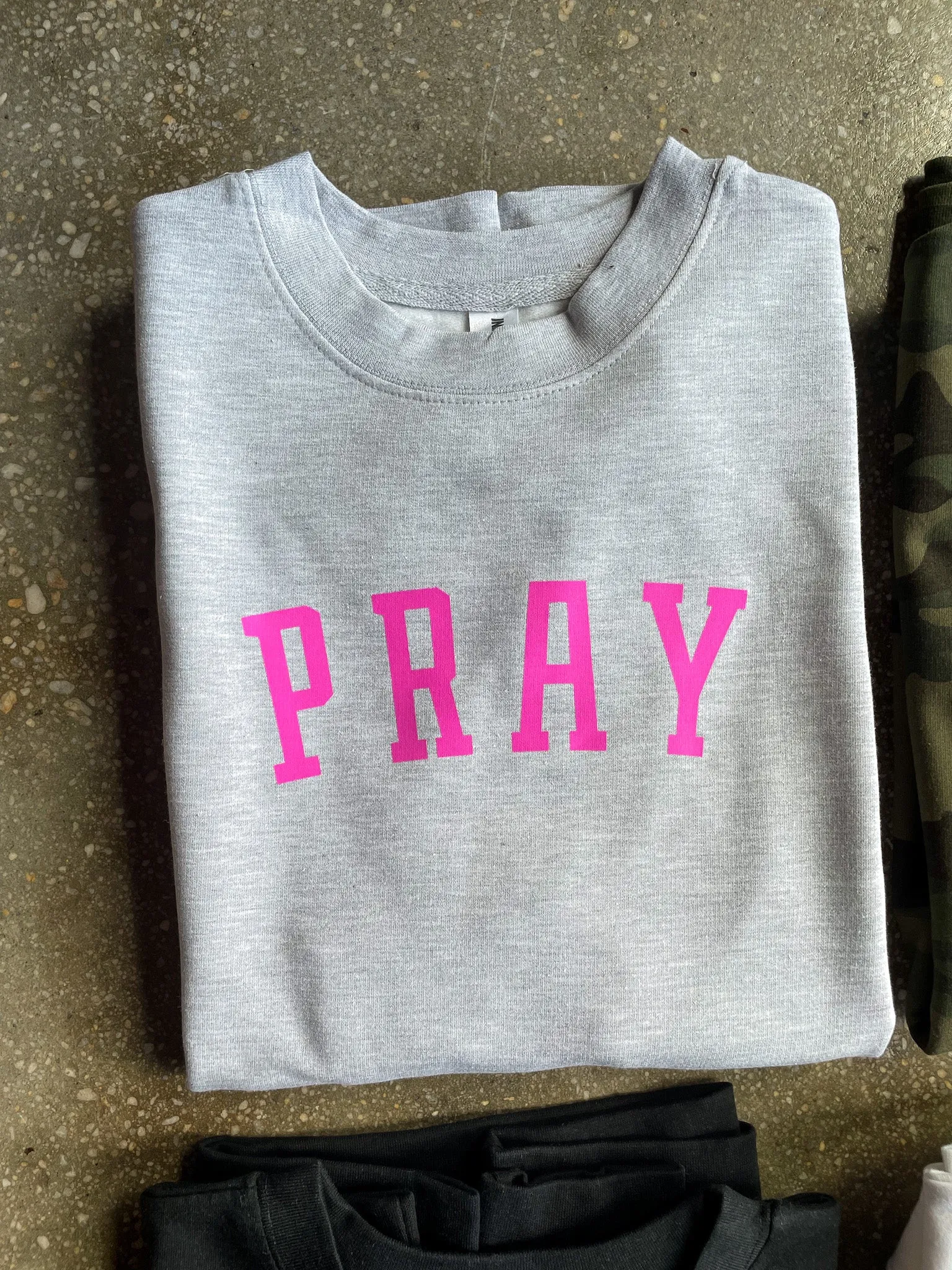 PRAY Adult Drop Shoulder Sweatshirt