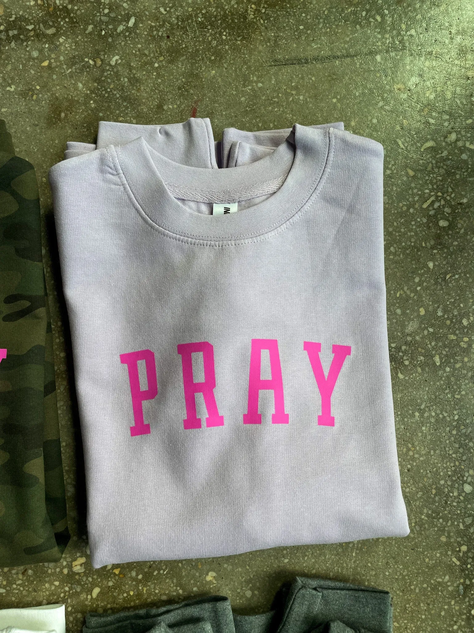PRAY Adult Drop Shoulder Sweatshirt