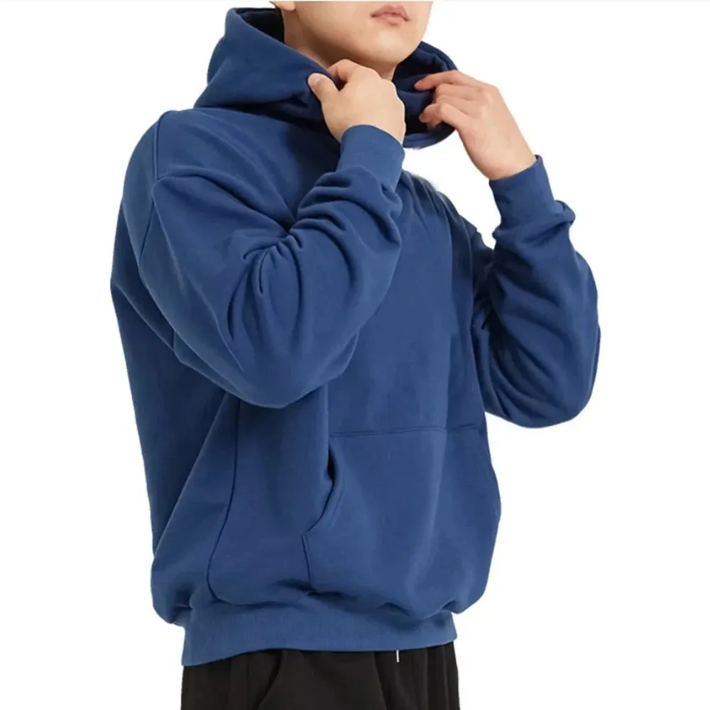 Premium Men's Cotton Hoodie: Autumn/Winter Casual Sweatshirt
