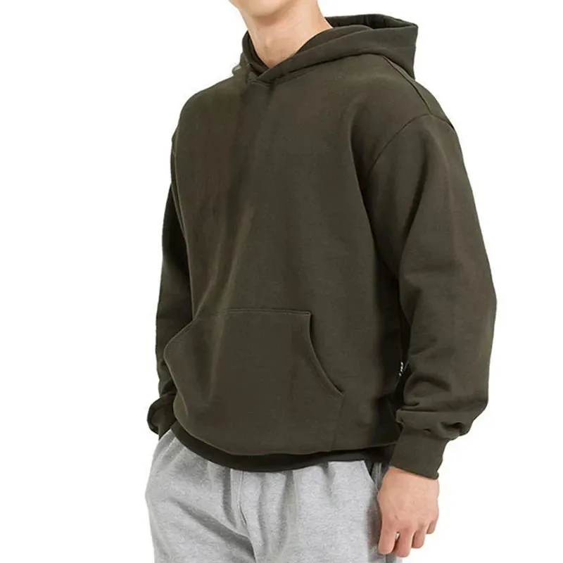 Premium Men's Cotton Hoodie: Autumn/Winter Casual Sweatshirt