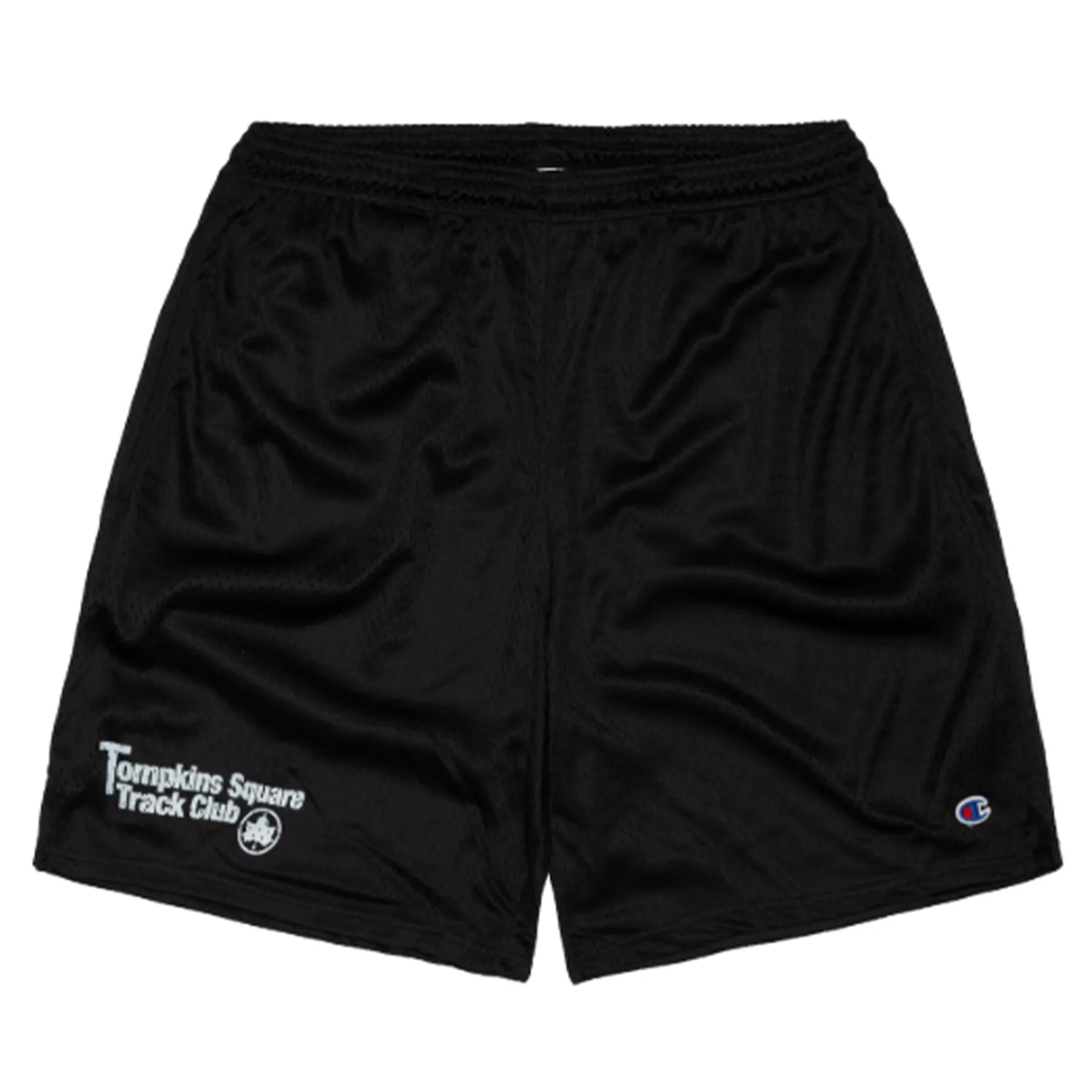 Quartersnacks Track Club Champion Mesh Gym Shorts Black