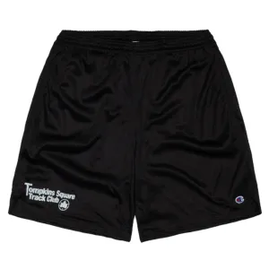 Quartersnacks Track Club Champion Mesh Gym Shorts Black