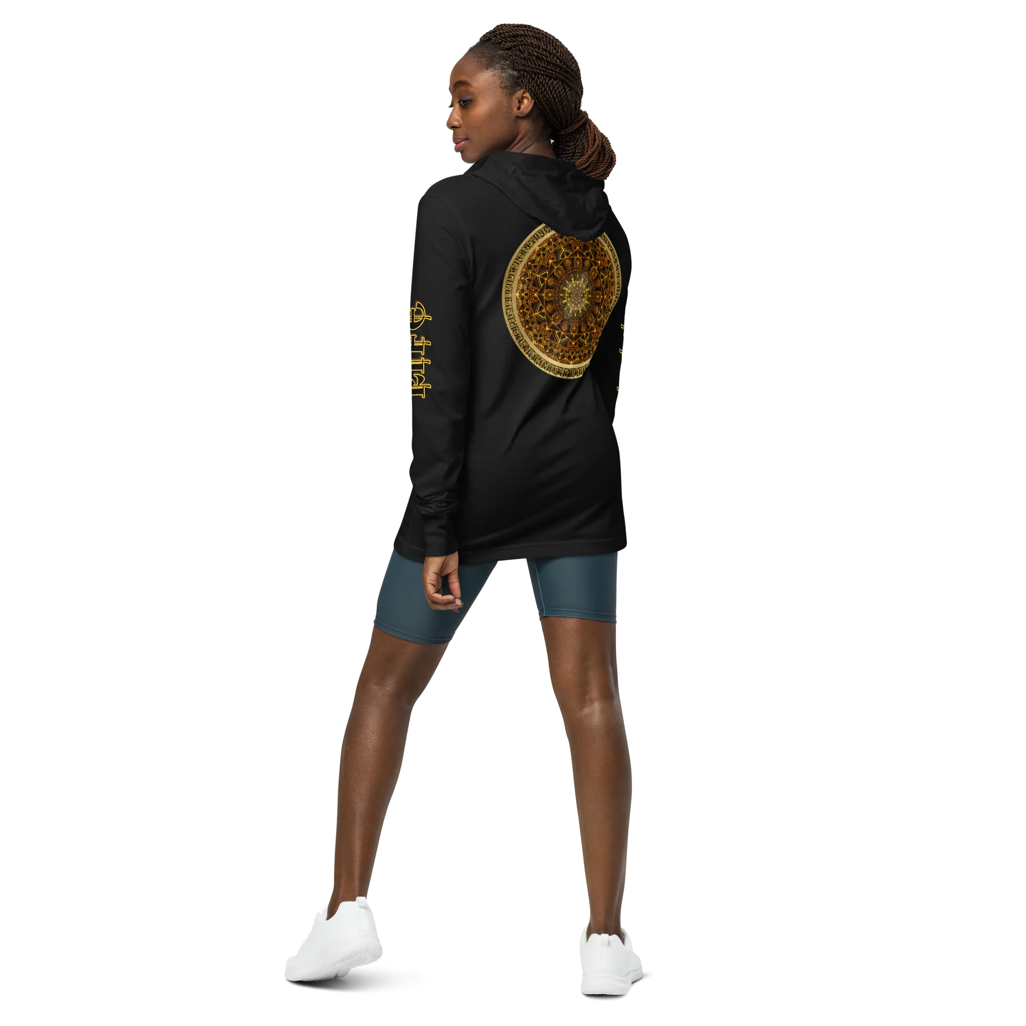 "ANKH" Unisex Hooded Long-sleeve Tee